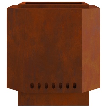 vidaXL Ατμόσφαιρα χωρίς καπνό Σκ rusty Ατσάλι Σκληρυθέν στον Αέρα