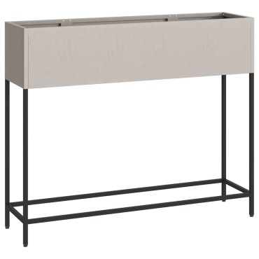 vidaXL Υψωμένη Γλάστρα Κήπου Σκ rusty 100 x 26 x 82 εκ