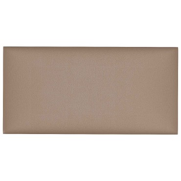 vidaXL Κεφαλάρι Τοίχου 12 τμχ. 60 x 30 cm Καπουτσίνο ύφασμα