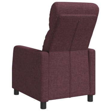vidaXL Αναπαυτική Καρέκλα Μοβ Ύφασμα 66x95x100cm 1 τεμ.