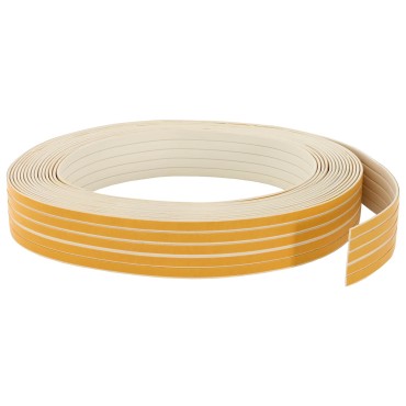 vidaXL Αυτοκόλλητη σφραγίδα παραθύρου Λευκό 8 x 2 mm 12 m EPDM αφρός