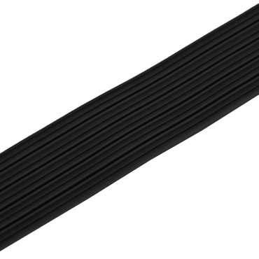 vidaXL Αυτοκόλλητη σφραγίδα παραθύρου Μαύρο 15 x 8 mm 50 μ EPDM αφρός