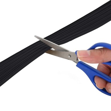 vidaXL Αυτοκόλλητη σφραγίδα παραθύρου Μαύρο 15 x 8 mm 50 μ EPDM αφρός