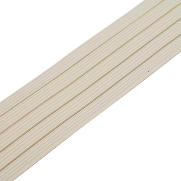 vidaXL Αυτοκόλλητη σφραγίδα παραθύρου Λευκό 8 x 3 mm 12 m EPDM αφρός