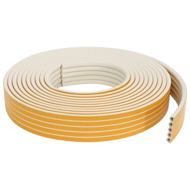 vidaXL Αυτοκόλλητη σφραγίδα παραθύρου Λευκό 12 x 10 mm 100 m