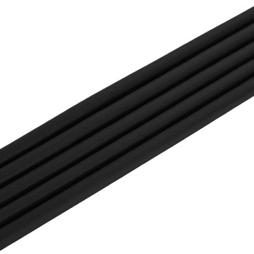 vidaXL Αυτοκόλλητη σφραγίδα παραθύρου Μαύρο 14 x 12 mm 25 m EPDM αφρός