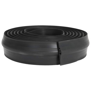vidaXL Σφραγίδα Δαπέδου Γκαράζ Μαύρο 78 x 14 mm 3,5 m EPDM Καουτσούκ