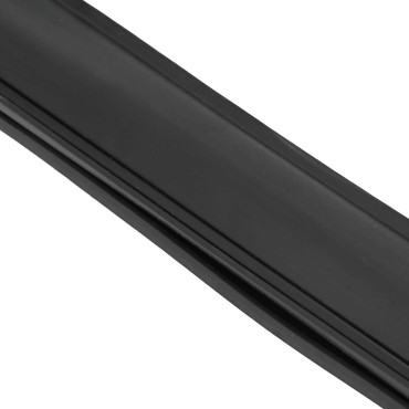 vidaXL Σφράγιση Πόρτας Γκαράζ Μαύρο 41 x 33 mm 5 μ PVC