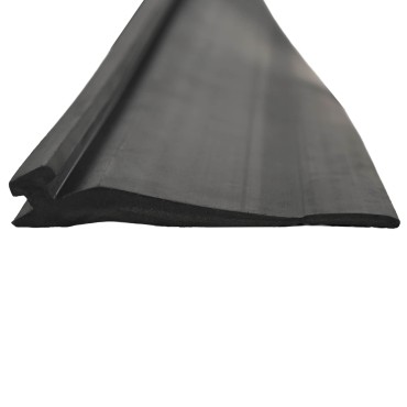 vidaXL Σφράγιση Πόρτας Γκαράζ Μαύρο 52 x 2 mm 3 μ PVC