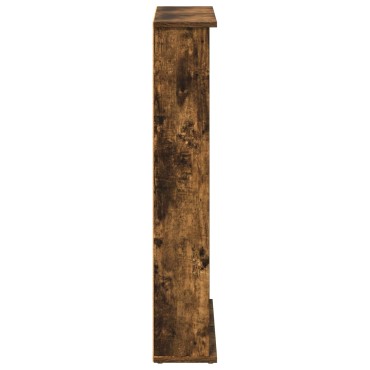 vidaXL Ντουλάπα CD Καπνισμένο Ξύλο Δρυός 60x17x92cm