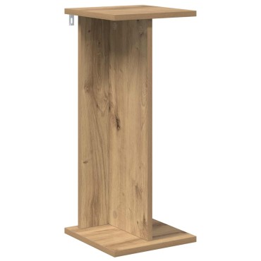 vidaXL Βάση φυτών Artisan Δρυς 25 x 25,5 x 60,5 εκ. Επεξεργασμένο Ξύλο