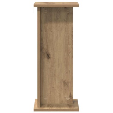 vidaXL Βάση φυτών Artisan Δρυς 25 x 25,5 x 60,5 εκ. Επεξεργασμένο Ξύλο