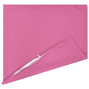 vidaXL Κάλυμμα Μαξιλαριού 6 pcs HEERLEN Ροζ 30 x 30 cm Πολυεστέρας