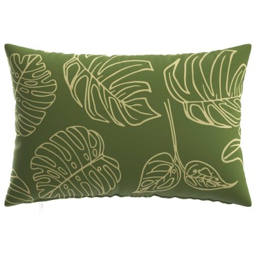 vidaXL Κάλυμμα Μαξιλαριού 2 pcs HEERLEN Σχέδιο Φύλλου 30 x 50 cm