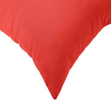 vidaXL Κάλυμμα Μαξιλαριού 6 pcs HEERLEN Κόκκινο 35 x 35 cm Πολυεστέρας