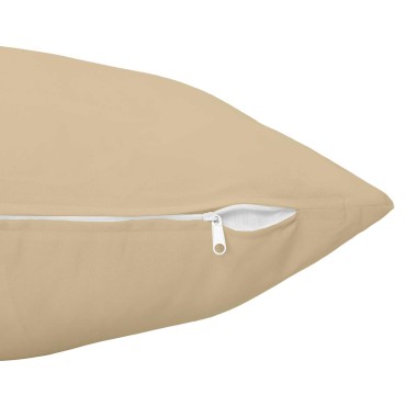 vidaXL Κάλυμμα Μαξιλαριού 2 pcs HEERLEN Μπεζ 40 x 40 cm Πολυεστέρας