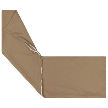 vidaXL Κάλυμμα Μαξιλαριού HEERLEN Taupe 40 x 145 εκ. Πολυεστέρας