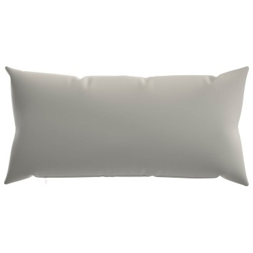 vidaXL Κάλυμμα Μαξιλαριού 2 pcs HEERLEN Γκρι 40 x 80 cm Πολυεστέρας