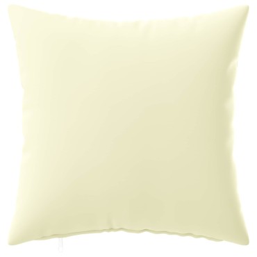 vidaXL Κάλυμμα Μαξιλαριού 2 pcs HEERLEN Κρεμ 50 x 50 cm Πολυεστέρας