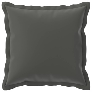 vidaXL Κάλυμμα Μαξιλαριού 2 τμχ. HOUTEN Ανθρακί 40 x 40 cm Πολυεστέρας