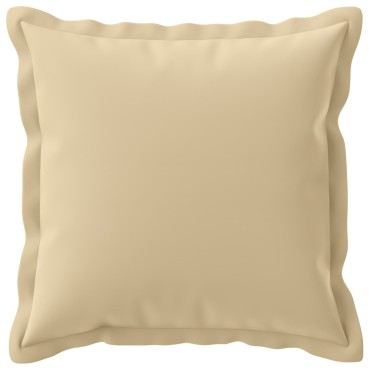 vidaXL Κάλυμμα Μαξιλαριού 2 τμχ. HOUTEN Μπεζ 40 x 40 cm Πολυεστέρας