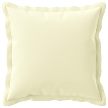 vidaXL Κάλυμμα Μαξιλαριού 6 τμχ. HOUTEN Κρεμ 40 x 40 cm Πολυεστέρας