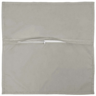 vidaXL Κάλυμμα Μαξιλαριού 2 τμχ. HOUTEN Γκρι 40 x 40 cm Πολυεστέρας