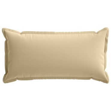 vidaXL Κάλυμμα Μαξιλαριού 2 τμχ. HOUTEN Μπεζ 40 x 80 cm Πολυεστέρας