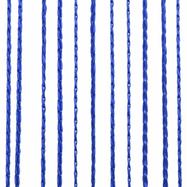 vidaXL Κουρτίνες με Κρόσσια 2 τεμ. Μπλε 140x250cm