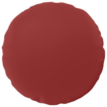 vidaXL Κάλυμμα Μαξιλαριού 2 pcs HEERLEN Κόκκινο Ø 40 cm Πολυεστέρας