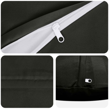 vidaXL Κάλυμμα Μαξιλαριού 2 pcs HEERLEN Πολύχρωμο Ø 50 cm Πολυεστέρας