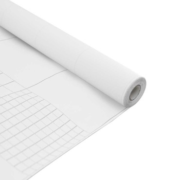 vidaXL Μεμβράνες Παραθύρου Ματ Λευκό από PVC