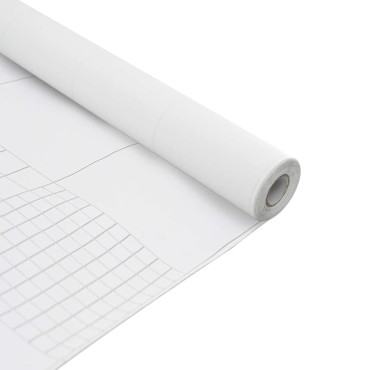vidaXL Μεμβράνες Παραθύρου Ματ Λευκό από PVC