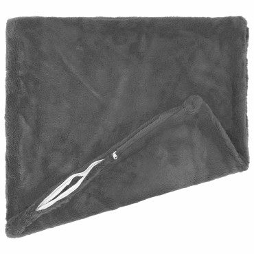 vidaXL Κάλυμμα Μαξιλαριού 2 τμχ. HEERLEN Σκούρο Γκρι 40 x 40 cm