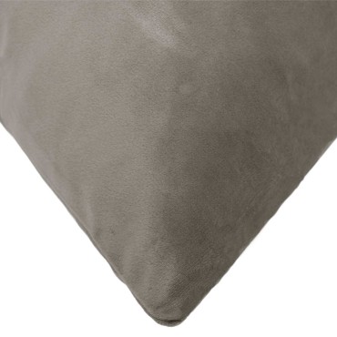 vidaXL Κάλυμμα Μαξιλαριού 2 pcs HEERLEN Ανοιχτό γκρι 40 x 80 cm