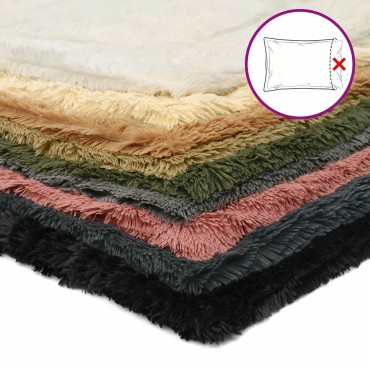 vidaXL Κάλυμμα Μαξιλαριού 2 pcs HEERLEN Λευκό 45 x 45 cm PV Φλίς