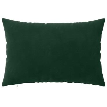 vidaXL Κάλυμμα Μαξιλαριού 2 pcs HEERLEN Σκούρο Πράσινο 50 x 80 cm