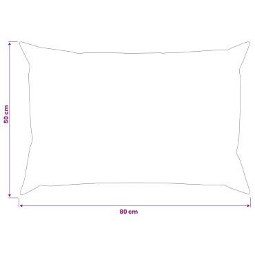 vidaXL Κάλυμμα Μαξιλαριού 2 pcs HEERLEN Σκούρο Πράσινο 50 x 80 cm