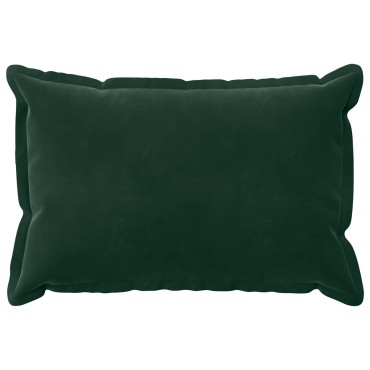 vidaXL Κάλυμμα Μαξιλαριού 2 pcs HOUTEN Σκούρο Πράσινο 40 x 60 cm