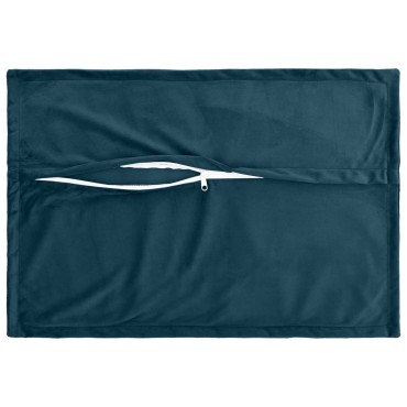 vidaXL Κάλυμμα Μαξιλαριού 2 pcs HOUTEN Μπλε 50 x 70 cm Βελούδο