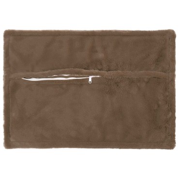 vidaXL Κάλυμμα Μαξιλαριού 2 τμχ. HOUTEN Ανοιχτό καφέ 50 x 70 cm