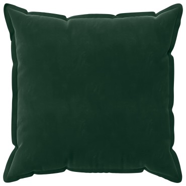 vidaXL Κάλυμμα Μαξιλαριού 2 pcs HOUTEN Σκούρο Πράσινο 70 x 70 cm