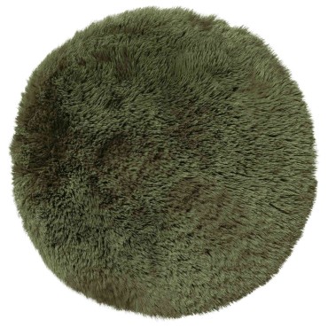 vidaXL Κάλυμμα Μαξιλαριού 2 pcs HEERLEN Πράσινο Ø 30 cm PV Φλίς