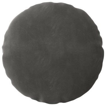 vidaXL Κάλυμμα Μαξιλαριού 2 pcs HEERLEN Σκούρο Γκρι Ø 40 cm Βελούδο