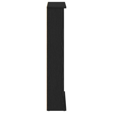 vidaXL Ντουλάπα CD Μαύρη Δρυς 60x17x92cm Επεξεργασμένο Ξύλο