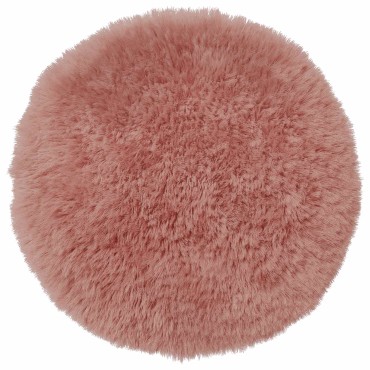 vidaXL Κάλυμμα Μαξιλαριού 2 pcs HEERLEN Ροζ Ø 50 cm PV Φλίς