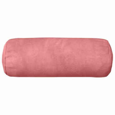 vidaXL Κάλυμμα Μαξιλαριού 2 pcs HEERLEN Ροζ Ø 15 x 40 εκ Βελούδο