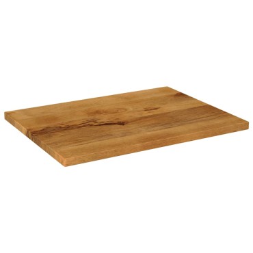 vidaXL Επιφάνεια Τραπεζιού Ορθογώνια 70x60x3,8cm Μασίφ Ξύλο Μάνγκο 1 τεμ.