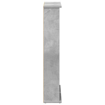 vidaXL Ντουλάπα CD Γκρι Σκυροδέματος 60x17x92cm