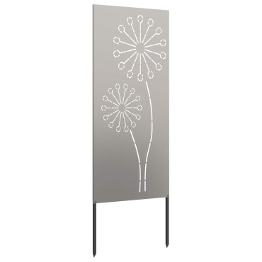 vidaXL Οθόνη Ιδιωτικότητας Κήπου Σκ rusty 50 x 140 εκ